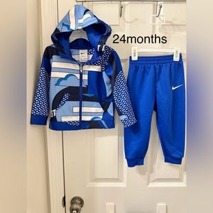 Nike sweat suits size ranging from 18 months - 2T